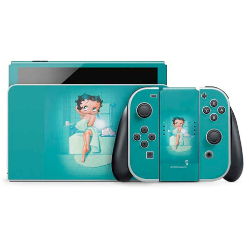 Betty Boop Bathing Nintendo Skins