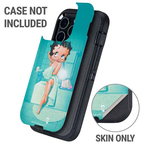 Betty Boop Bathing Otterbox Defender iPhone Skin