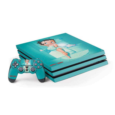 Betty Boop Bathing PlayStation PS4 Skins