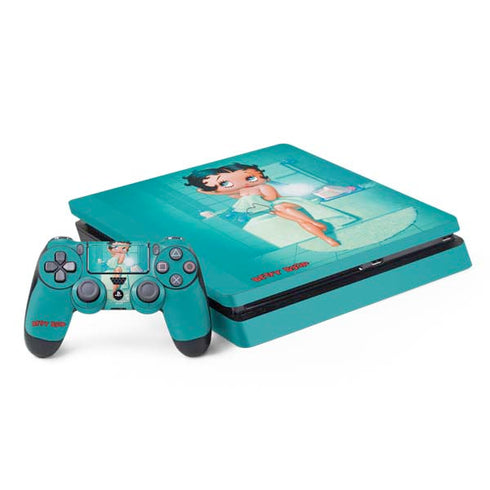 Betty Boop Bathing PlayStation PS4 Skins