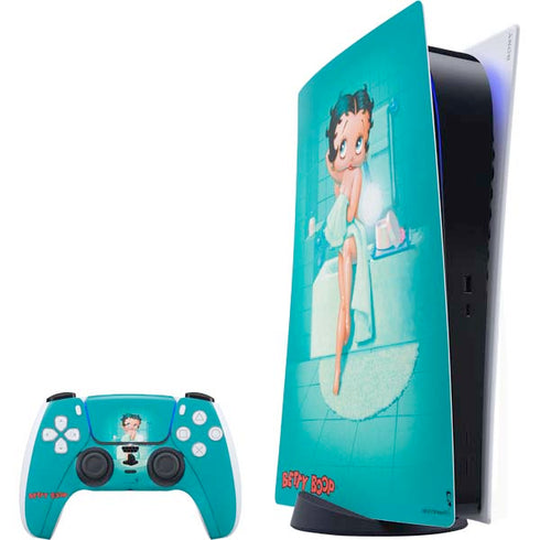 Betty Boop Bathing PlayStation PS5 Skins