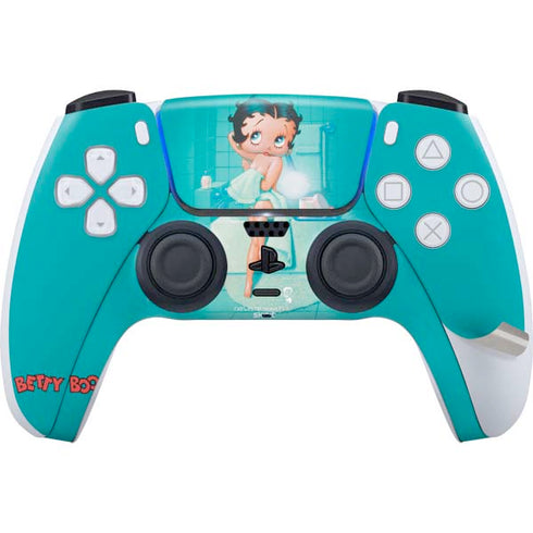 Betty Boop Bathing PS5 Pro Disk Bundle Skin
