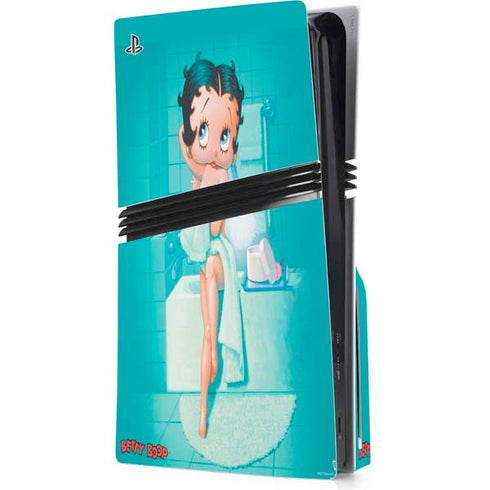 Betty Boop Bathing PlayStation PS5 Skins