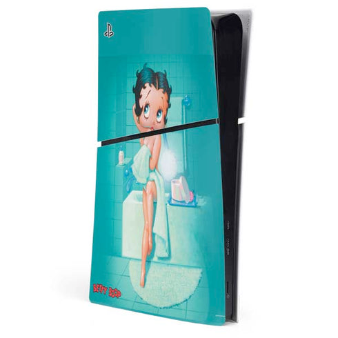Betty Boop Bathing PlayStation PS5 Skins