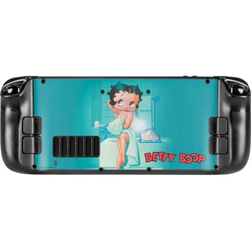 Betty Boop Bathing Steam Deck Handheld Gaming Computer OLED Skin