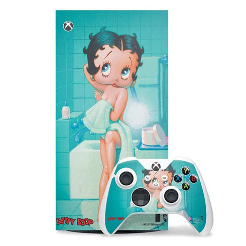 Betty Boop Bathing Xbox Series X Skins