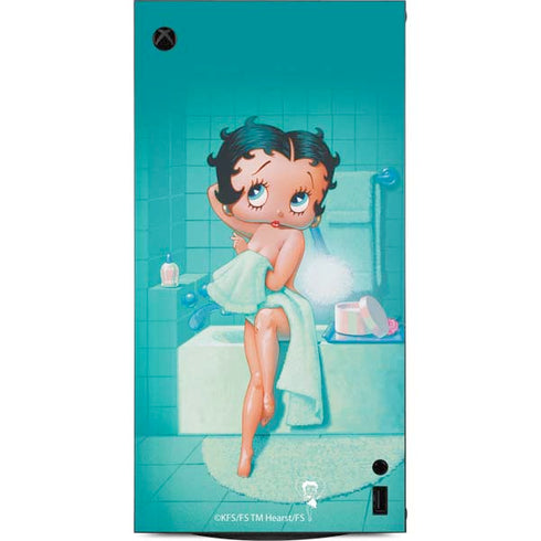 Betty Boop Bathing XBox Series X Digital Edition Console Skin