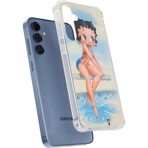 Betty Boop Bikini Galaxy A55 5G Clear Case