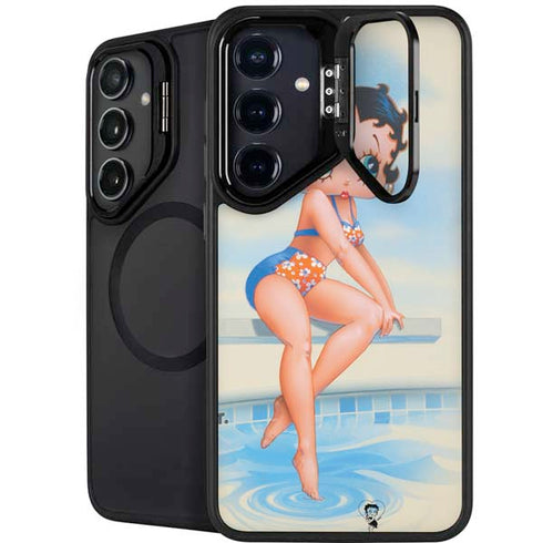 Betty Boop Bikini Galaxy S25 Plus Kickstand Case