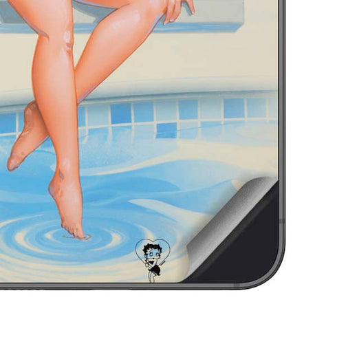 Betty Boop Bikini Galaxy S25 Plus Skin