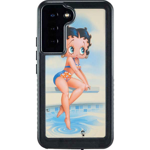 Betty Boop Bikini Galaxy S24 Plus Waterproof Case
