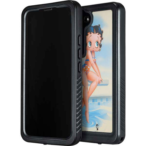 Betty Boop Bikini Galaxy S24 Plus Waterproof Case