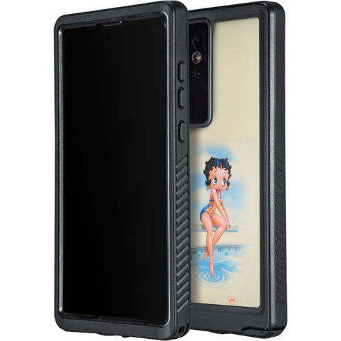Betty Boop Bikini Galaxy S24 Ultra Waterproof Case