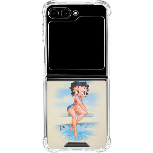Betty Boop Bikini Galaxy Z Flip6 Clear Case