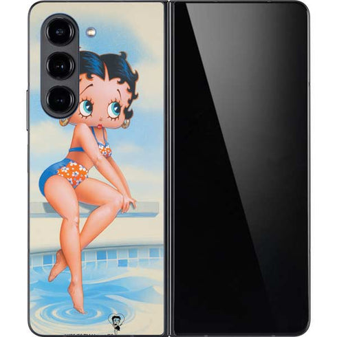 Betty Boop Bikini Galaxy Z Fold5 5G Skin