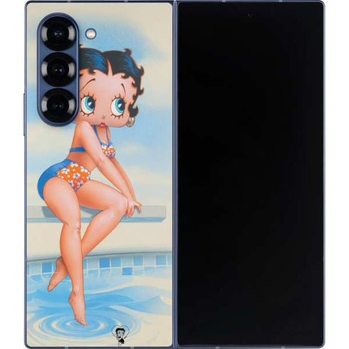 Betty Boop Bikini Galaxy Z Fold6 Skin