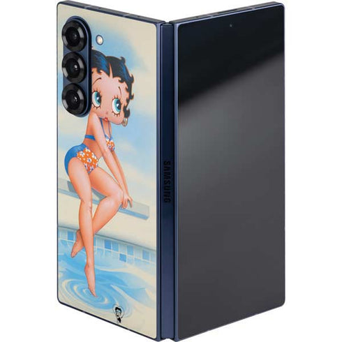Betty Boop Bikini Galaxy Z Fold6 Skin