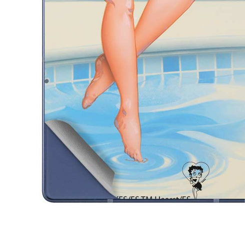 Betty Boop Bikini Galaxy Z Fold6 Skin
