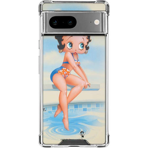 Betty Boop Bikini Google Pixel 8a Clear Case