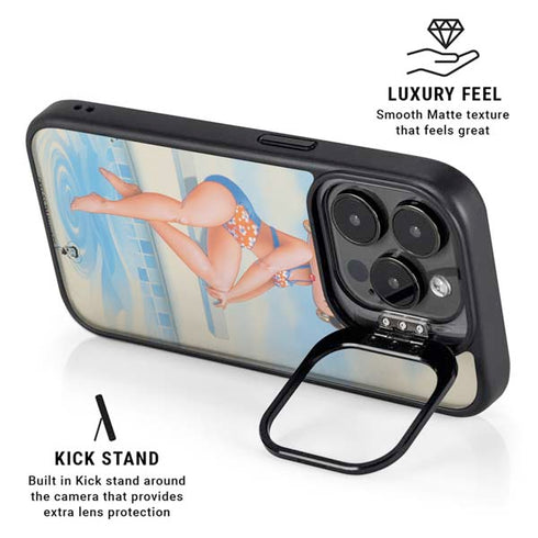 Betty Boop Bikini iPhone 13 Pro Kickstand Case