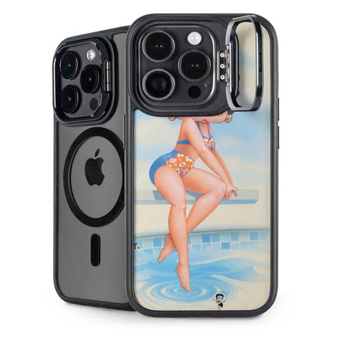Betty Boop Bikini iPhone 14 Pro Max Kickstand Case