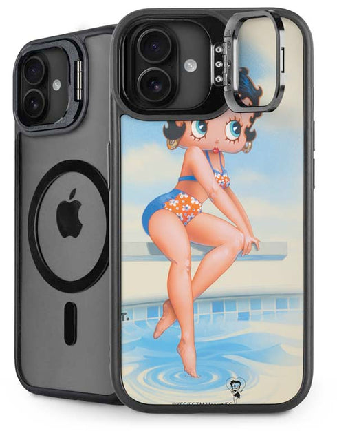 Betty Boop Bikini iPhone 16 Plus Kickstand Case