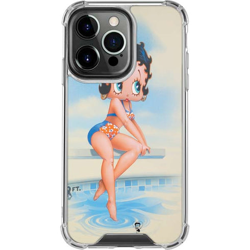 Betty Boop Bikini iPhone 16 Pro Clear Case