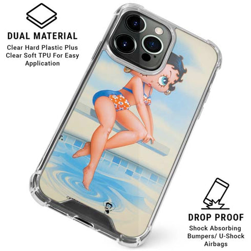Betty Boop Bikini iPhone 16 Pro Clear Case