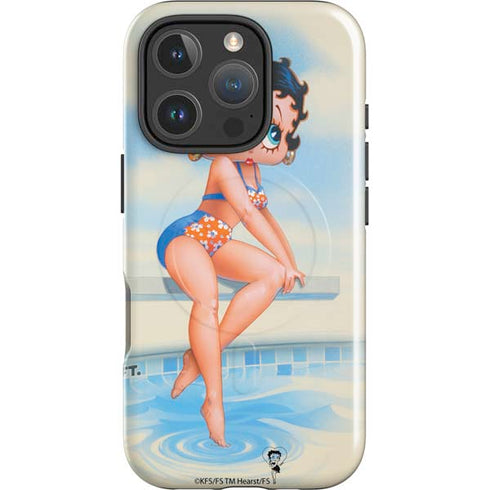 Betty Boop Bikini iPhone 16 Pro Max Magsafe Impact Case