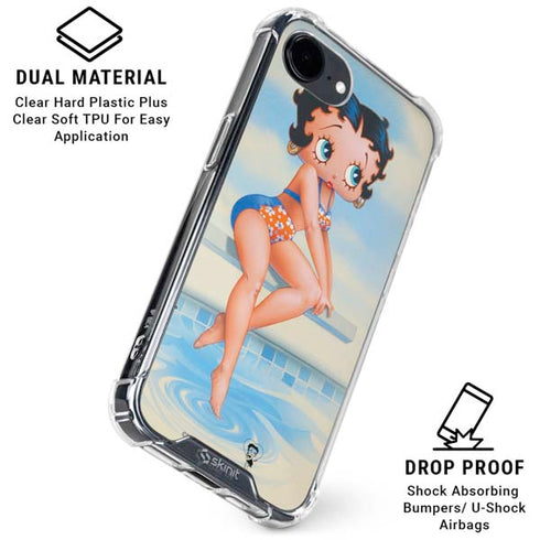 Betty Boop Bikini iPhone 16e Clear Case