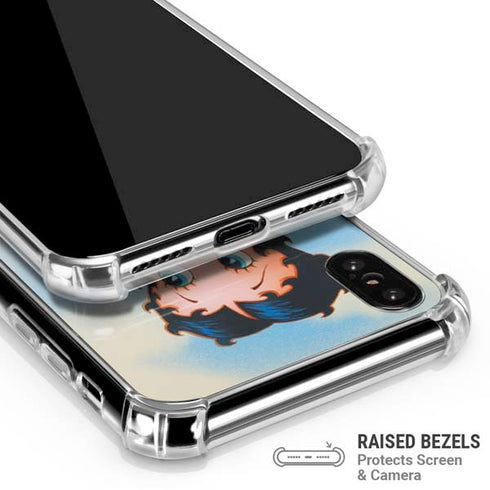 Betty Boop Bikini iPhone X/XS Clear Case