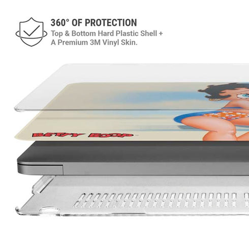 Betty Boop Bikini MacBook Pro 14in (2021-24) Case plus Skin