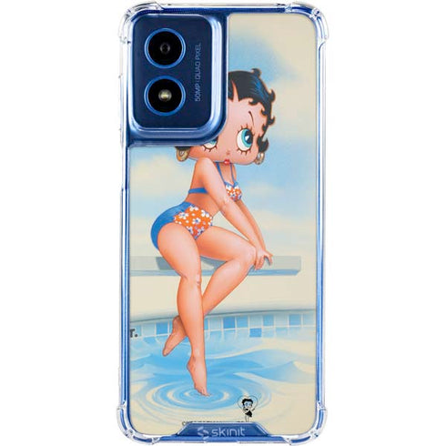 Betty Boop Bikini Moto G Play 4G (2024) Clear Case