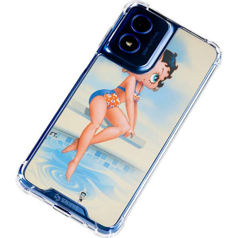 Betty Boop Bikini Moto G Play 4G (2024) Clear Case