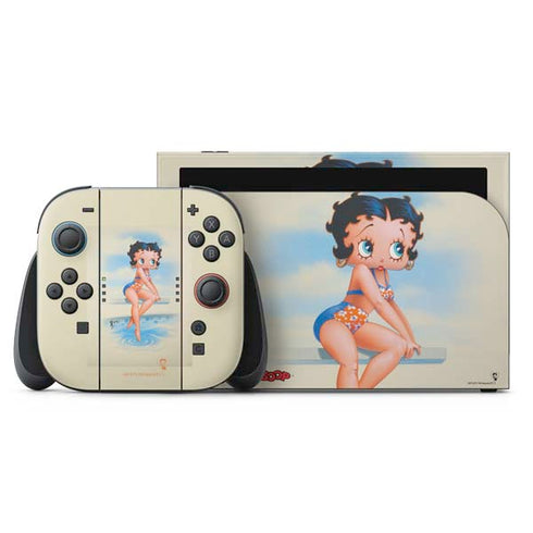 Betty Boop Bikini Nintendo Switch 2 (2025) with Joy-Con Skin