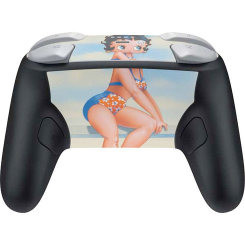 Betty Boop Bikini Nintendo Switch 2 (2025) Pro Controller Skin