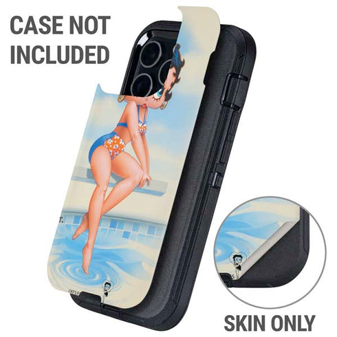 Betty Boop Bikini Otterbox Defender iPhone Skin