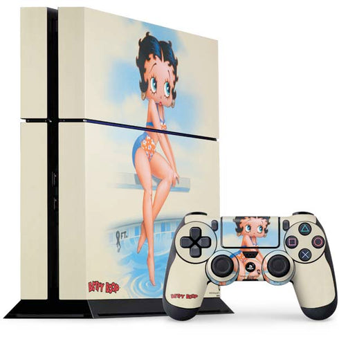 Betty Boop Bikini PS4 Console and Controller Bundle Skin