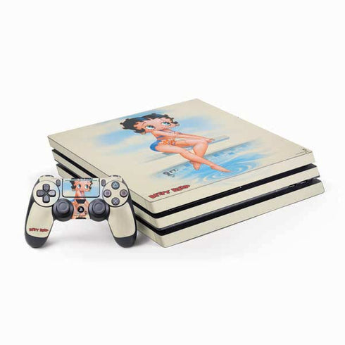Betty Boop Bikini PS4 Pro Bundle Skin