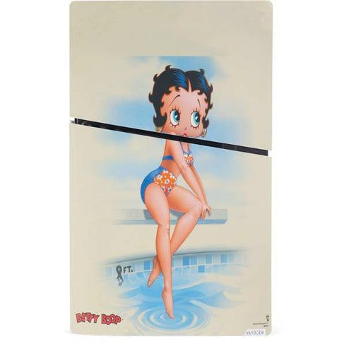 Betty Boop Bikini PS5 Slim Digital Edition Console Skin