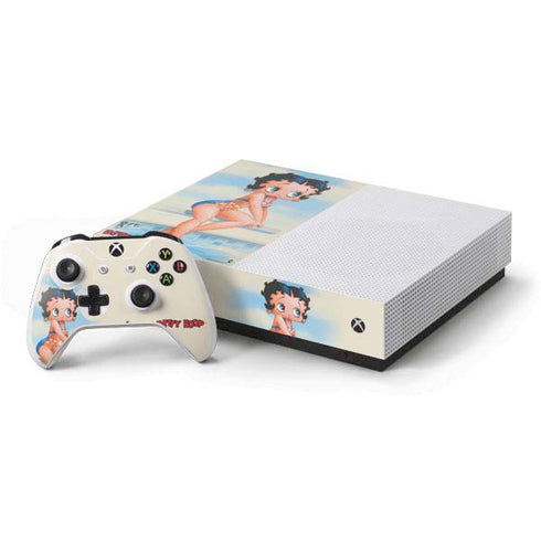 Betty Boop Bikini Xbox One S All-Digital Edition Bundle Skin
