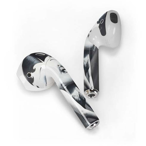 Betty Boop Black and White Apple AirPods Skin
