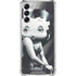 Betty Boop Black and White Gabb Phone 4 Clear Case