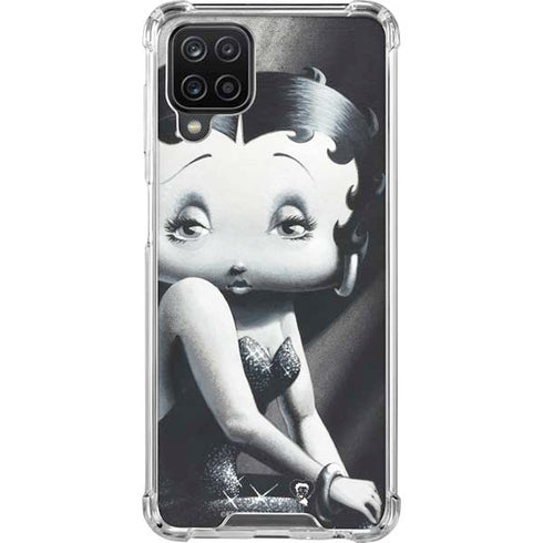 Betty Boop Black and White Galaxy Cases