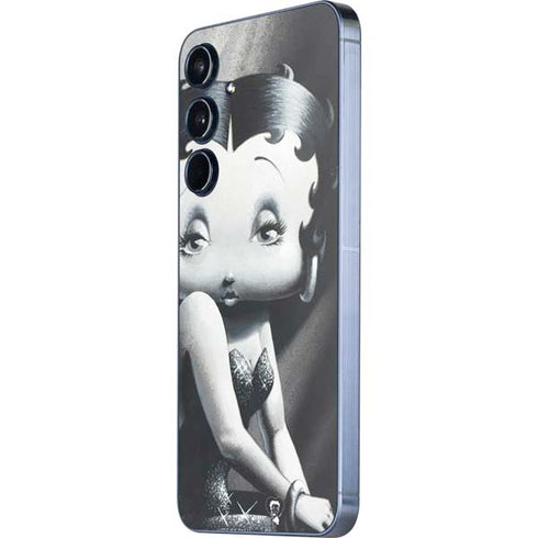 Betty Boop Black and White Galaxy A36 5G Skin