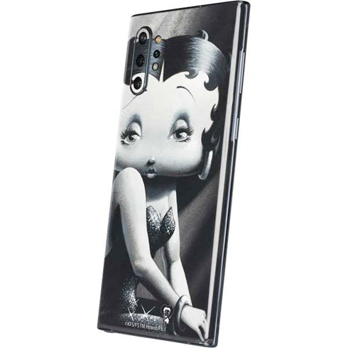 Betty Boop Black and White Galaxy Note 10 Plus Skin