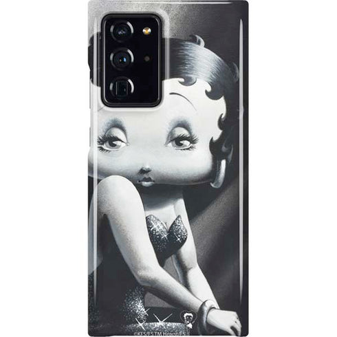 Betty Boop Black and White Galaxy Cases
