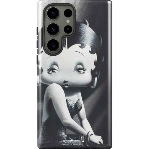 Betty Boop Black and White Galaxy S23 Ultra Pro Case