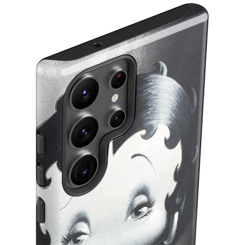Betty Boop Black and White Galaxy S23 Ultra Pro Case