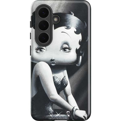 Betty Boop Black and White Galaxy S26 Impact Case